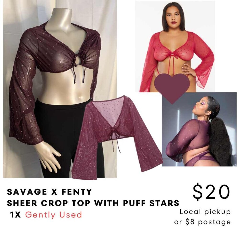 Savage X Fenty Crop Top